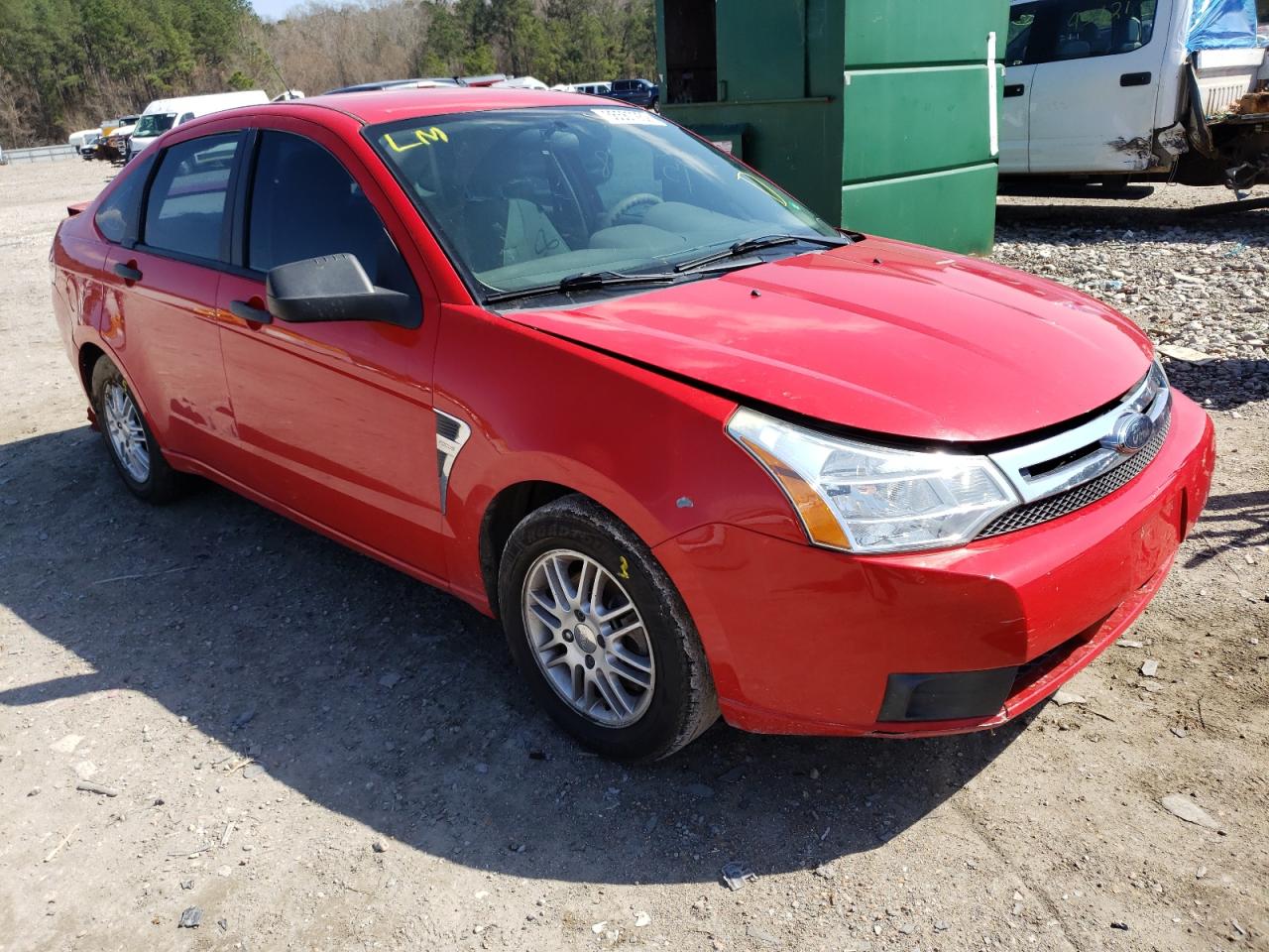 FORD FOCUS SE 2008 with VIN 1FAHP35N08W200427 - Photo from auction