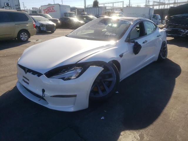 Photo 2 from auction – 2021 TESLA MODEL S with VIN 5YJSA1E63MF435093