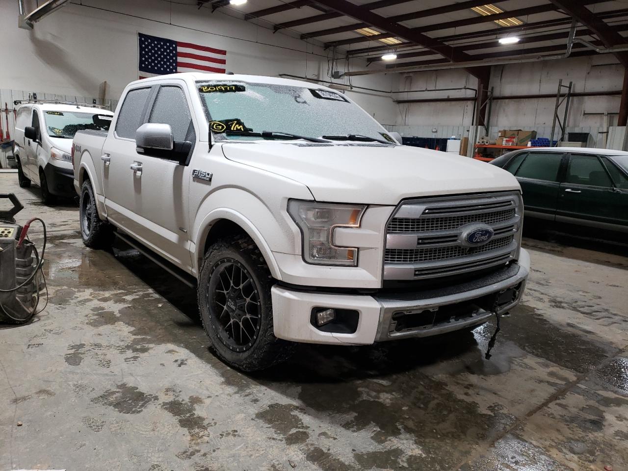 FORD F150 SUPER 2016 with VIN 1FTEW1EG5GFB01977 - Photo from auction