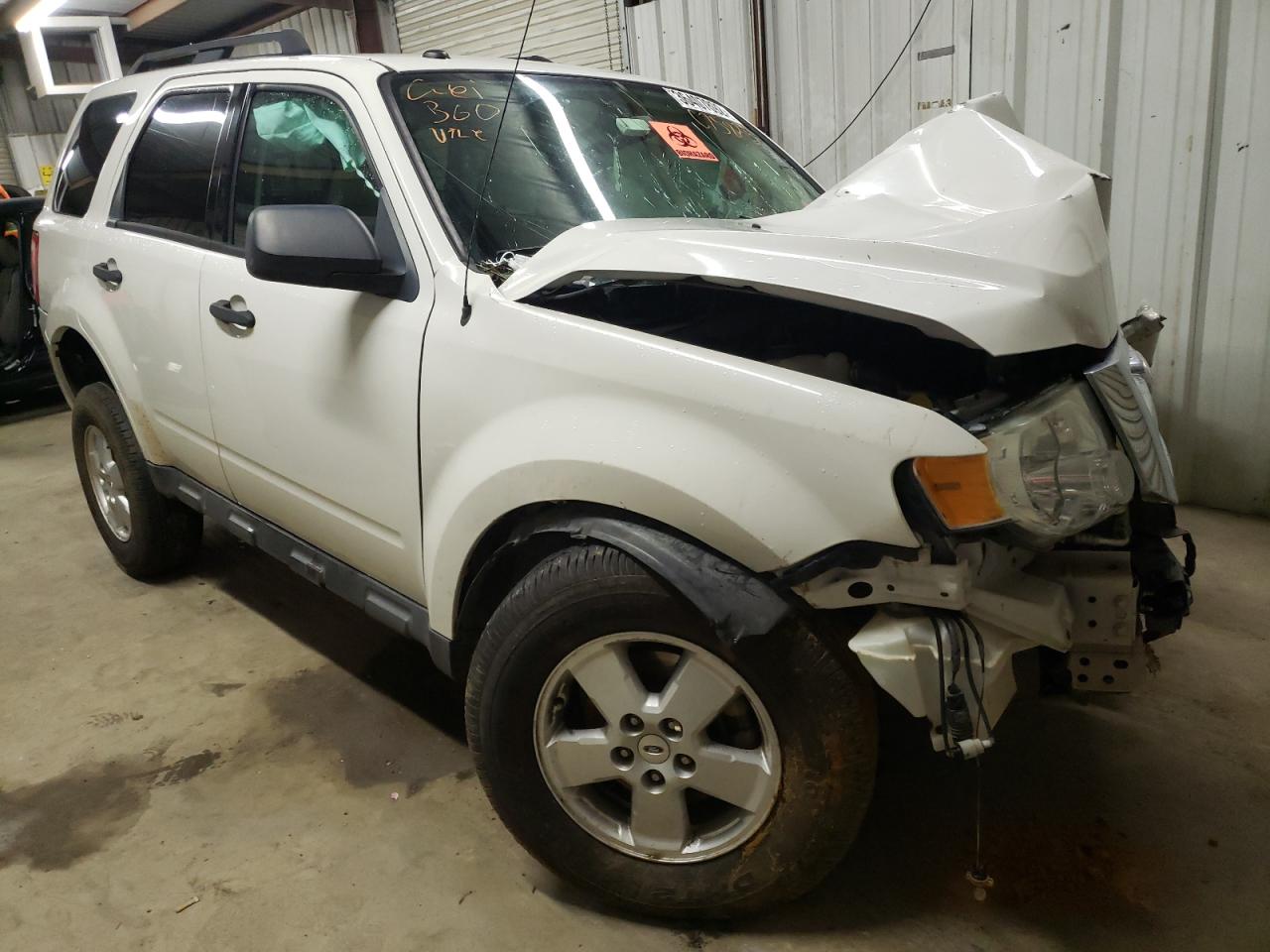 FORD ESCAPE XLT 2012 with VIN 1FMCU0D7XCKC75825 - Photo from auction