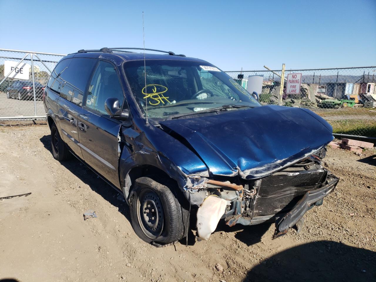 DODGE GRAND CARA 2003 with VIN 1D4GP24353B124609 - Photo from auction