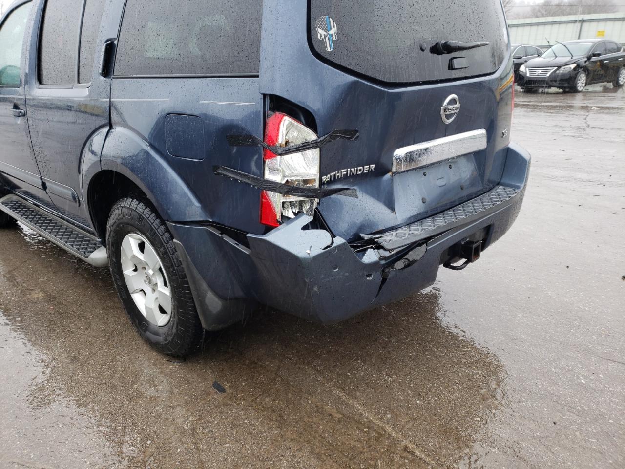 Photo 9 from auction – 2006 NISSAN PATHFINDER with VIN 5N1AR18U46C675120