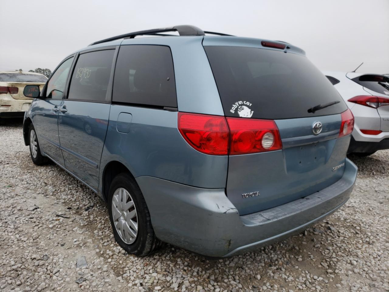 Photo 3 from auction – 2008 TOYOTA SIENNA CE with VIN 5TDZK23C48S139320