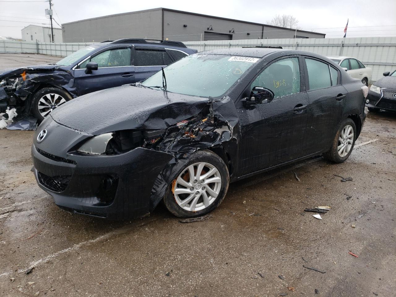 Photo 9 from auction – 2012 MAZDA 3 I with VIN JM1BL1V76C1698169