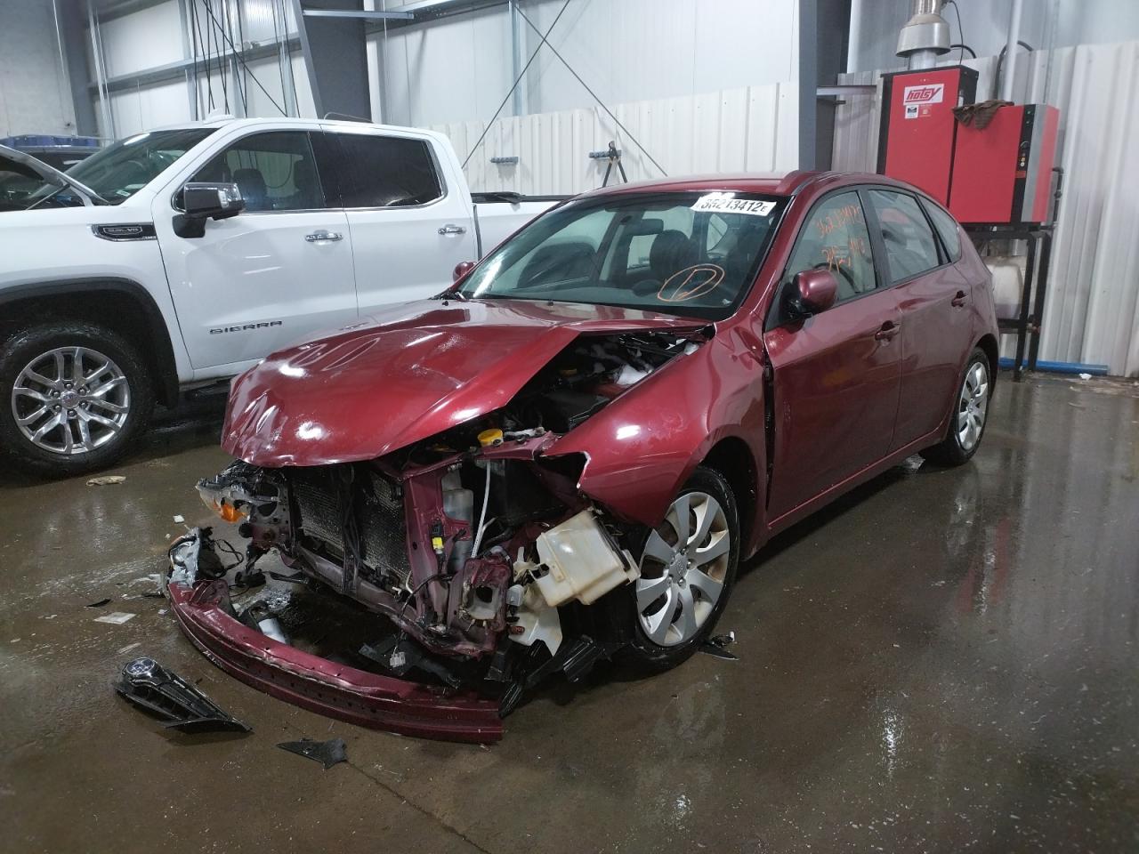Photo 2 from auction – 2010 SUBARU IMPREZA 2. with VIN JF1GH6A67AH821120