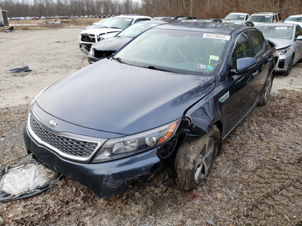 Photo 2 from auction – 2014 KIA OPTIMA HYB with VIN KNAGM4AD1E5075874