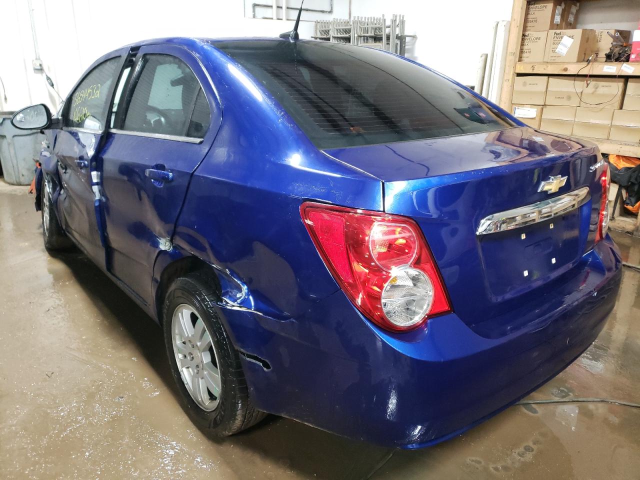 Photo 3 from auction – 2014 CHEVROLET SONIC LT with VIN 1G1JC5SH4E4182399