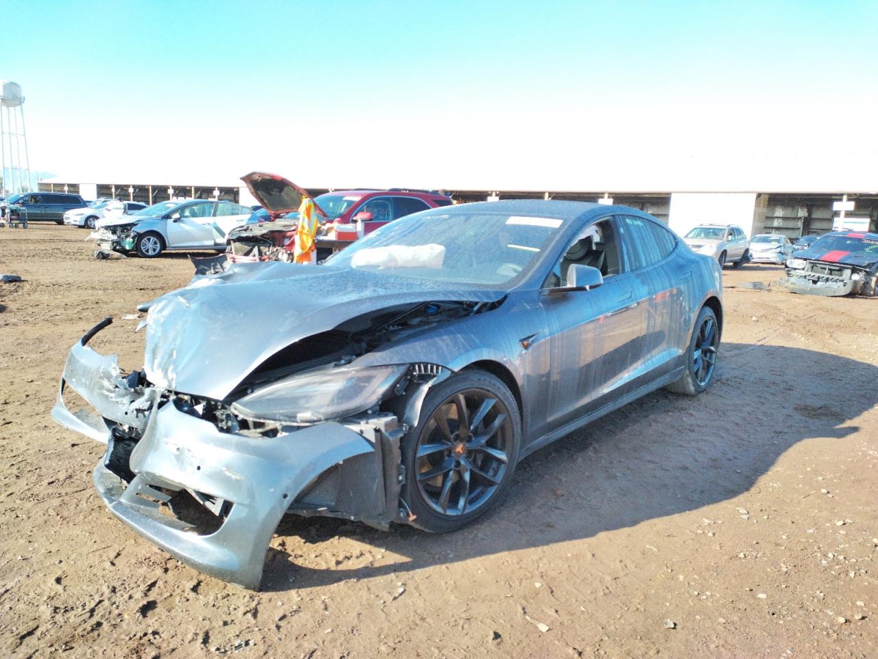 Photo 2 from auction – 2017 TESLA MODEL S with VIN 5YJSA1E27HF191872
