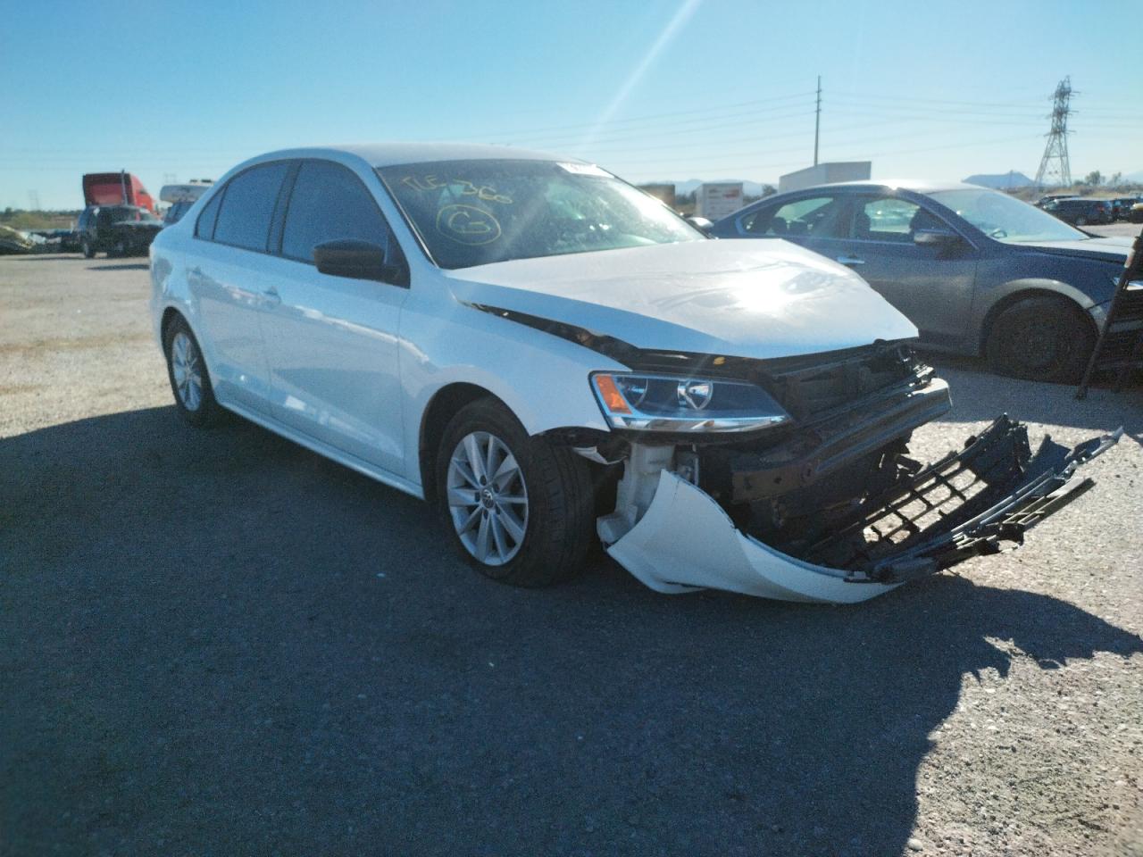 Photo 1 from auction – 2015 VOLKSWAGEN JETTA with VIN 3VW2K7AJ7FM312127