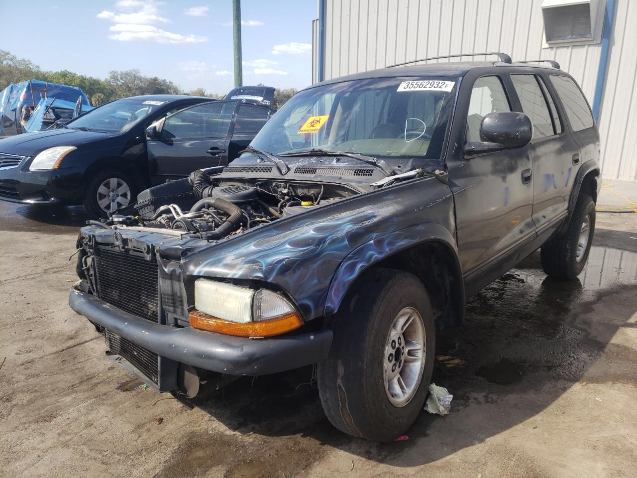 Photo 2 from auction – 1999 DODGE DURANGO with VIN 1B4HR28Z1XF621825