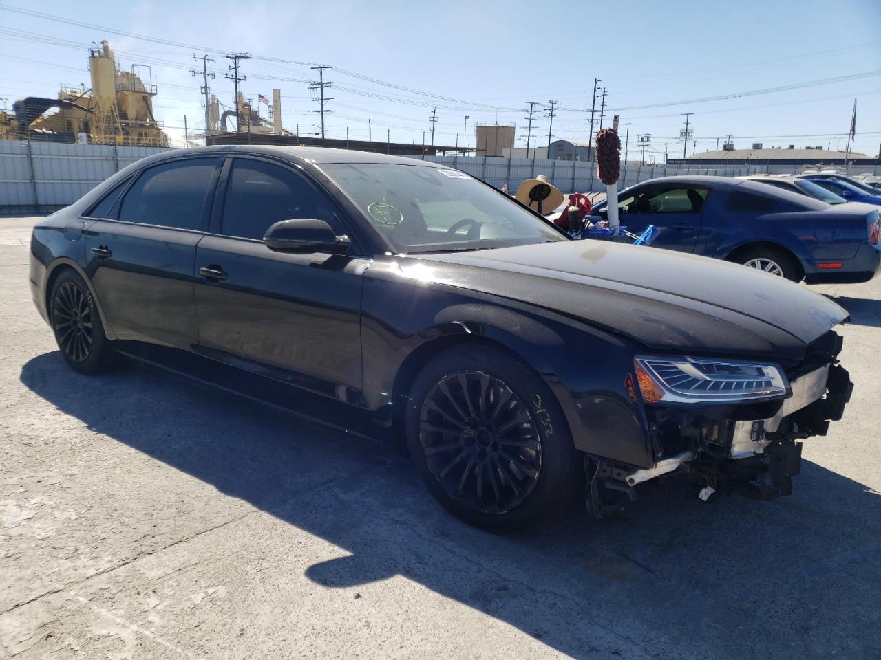 AUDI A8 L QUATT 2015 with VIN WAU3GAFD1FN012837 - Photo from auction