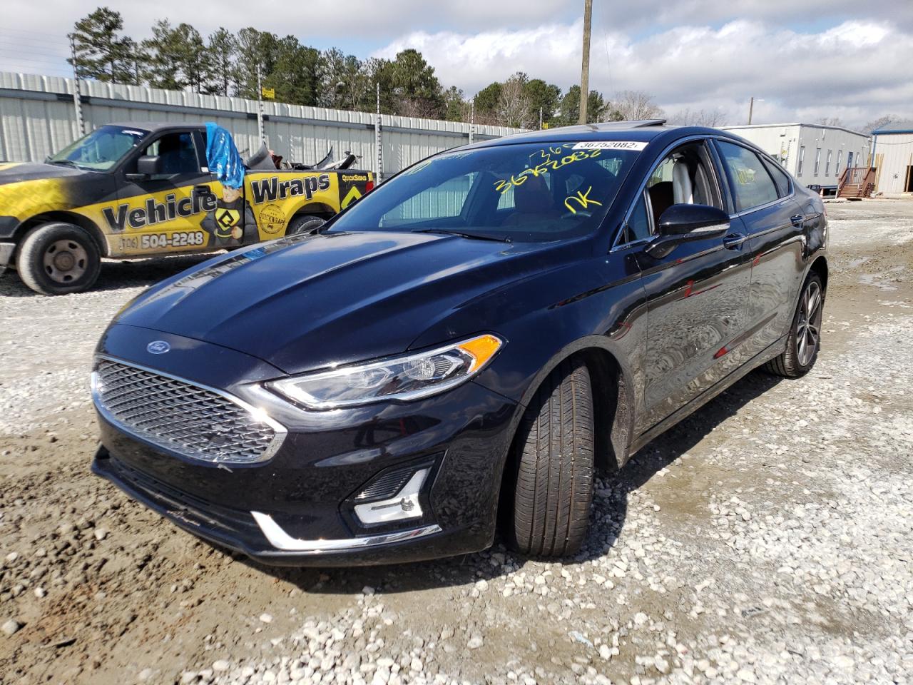 Photo 2 from auction – 2020 FORD FUSION TIT with VIN 3FA6P0D97LR127966
