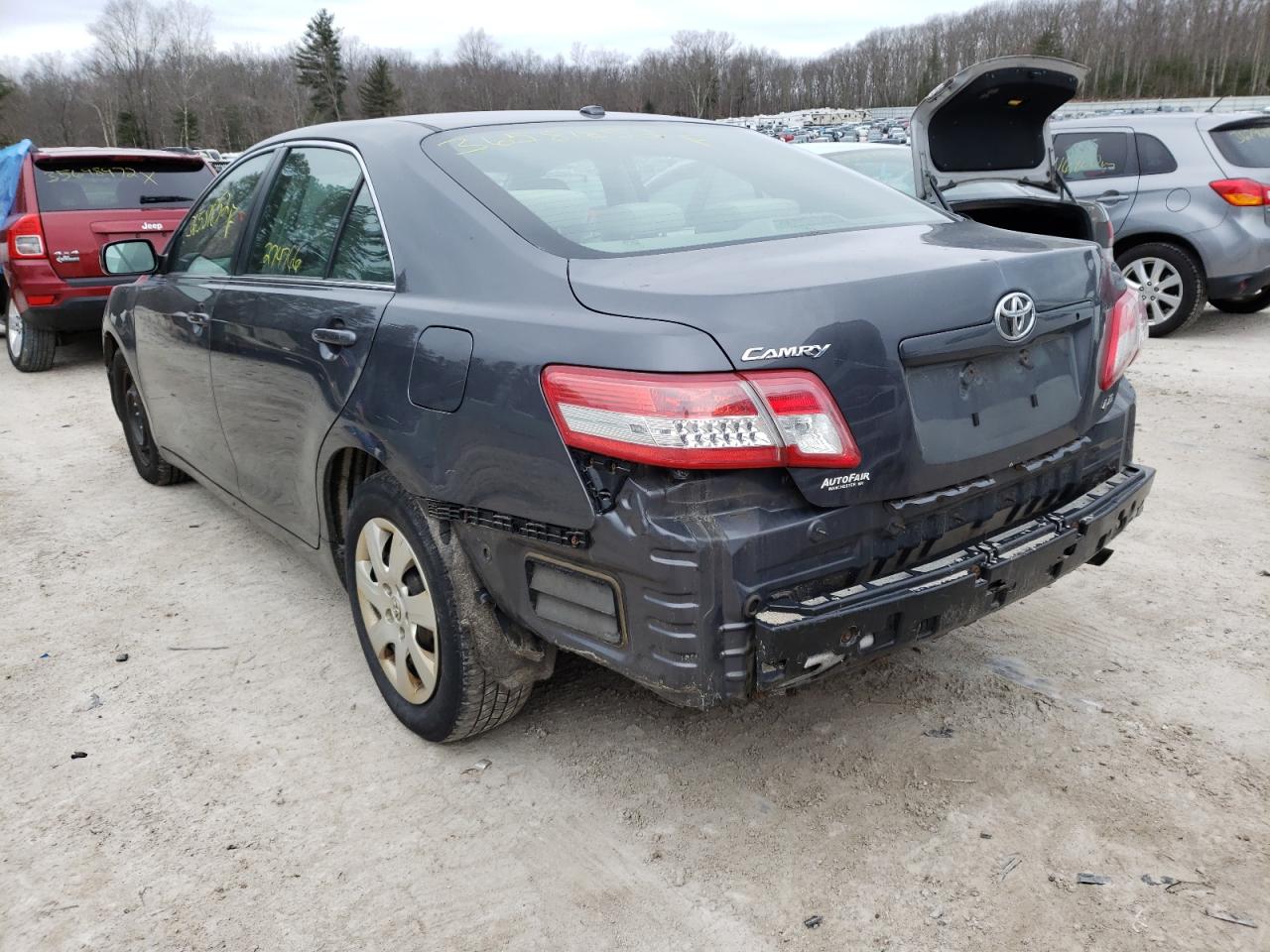 Photo 3 from auction – 2010 TOYOTA CAMRY BASE with VIN 4T1BF3EK9AU056138