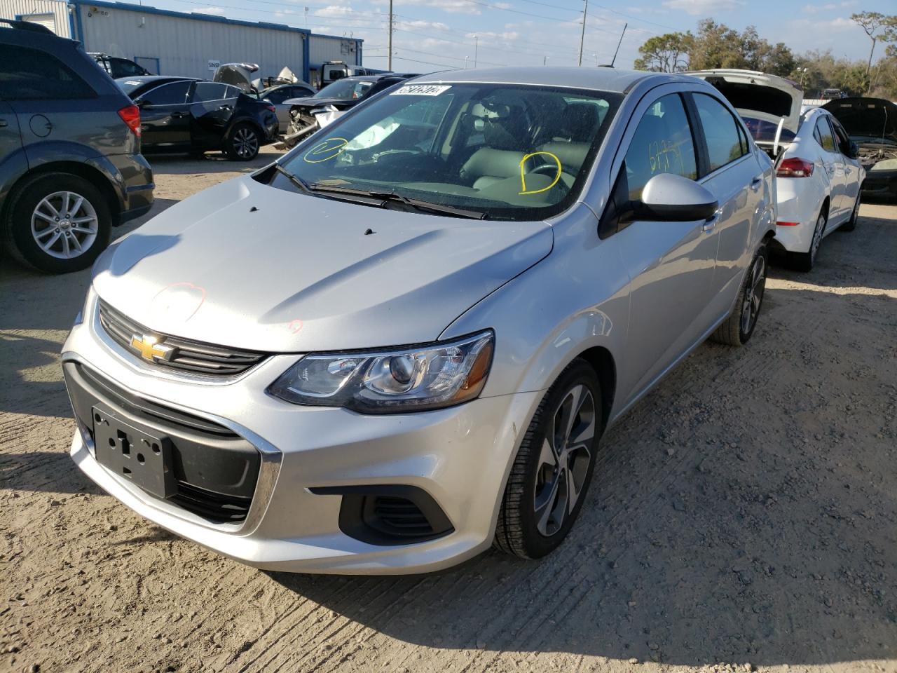 Photo 2 from auction – 2018 CHEVROLET SONIC PREM with VIN 1G1JF5SB7J4136224