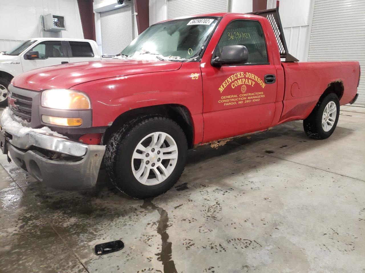 Photo 9 from auction – 2005 GMC NEW SIERRA with VIN 1GTEC14V55Z298718