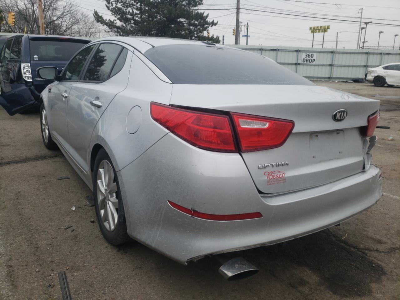 Photo 3 from auction – 2014 KIA OPTIMA LX with VIN 5XXGM4A77EG346493
