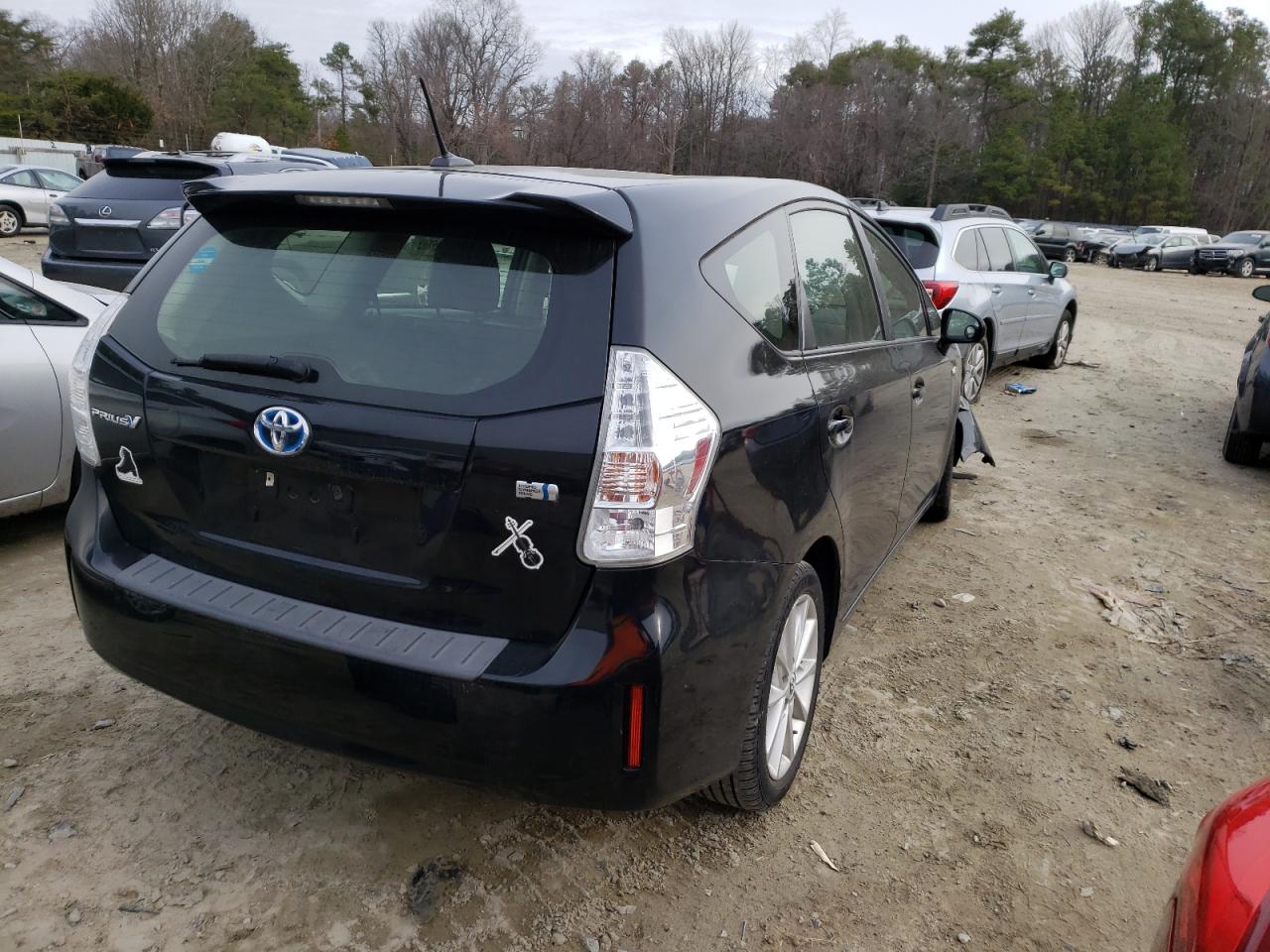 Photo 4 from auction – 2012 TOYOTA PRIUS V with VIN JTDZN3EU9C3104589