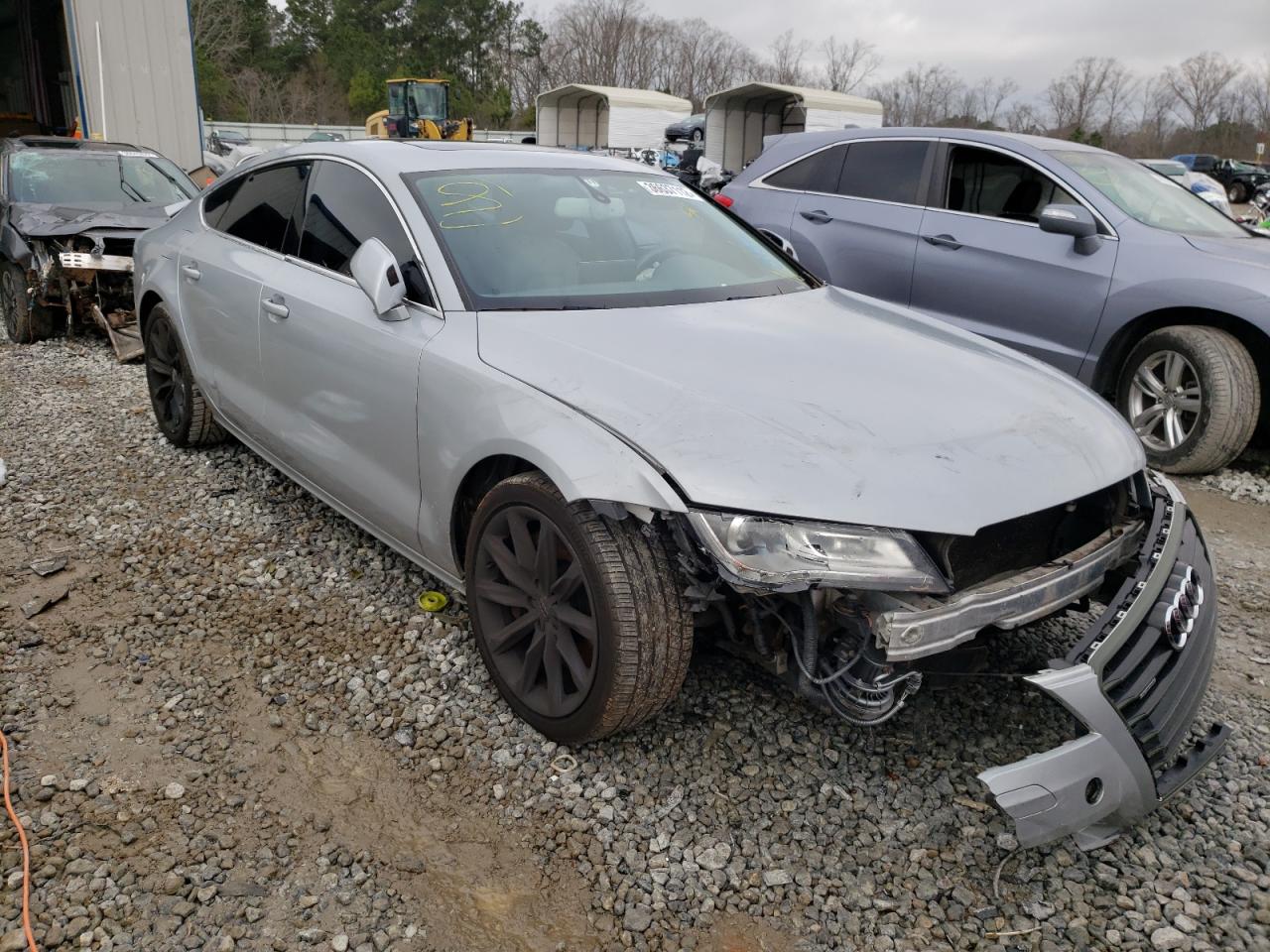 AUDI A7 PREMIUM 2012 with VIN WAUYGAFC8CN128156 - Photo from auction