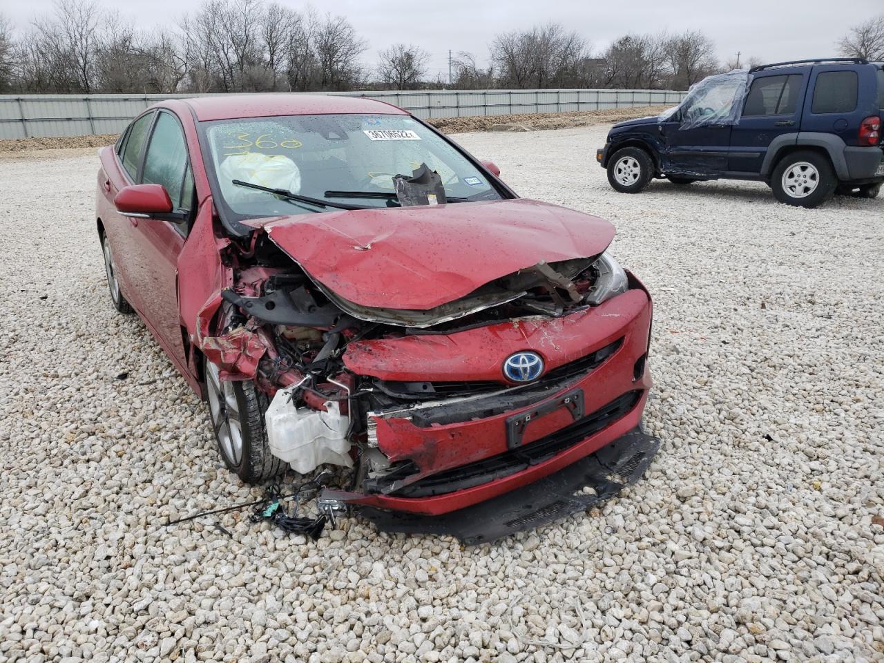 Photo 9 from auction – 2016 TOYOTA PRIUS with VIN JTDKARFU0G3504173