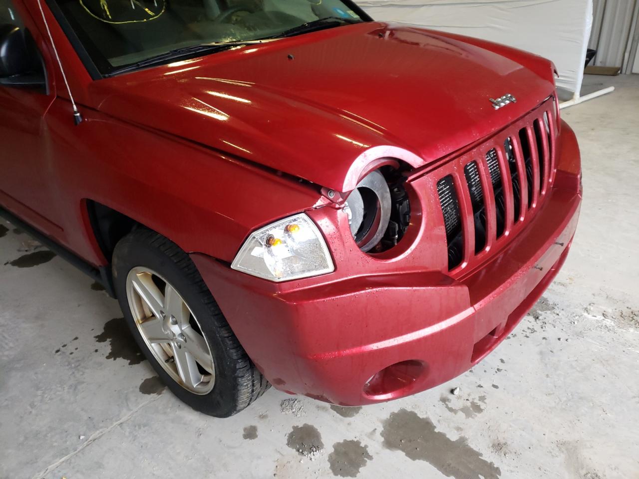 Photo 9 from auction – 2010 JEEP COMPASS SP with VIN 1J4NF1FB1AD675525