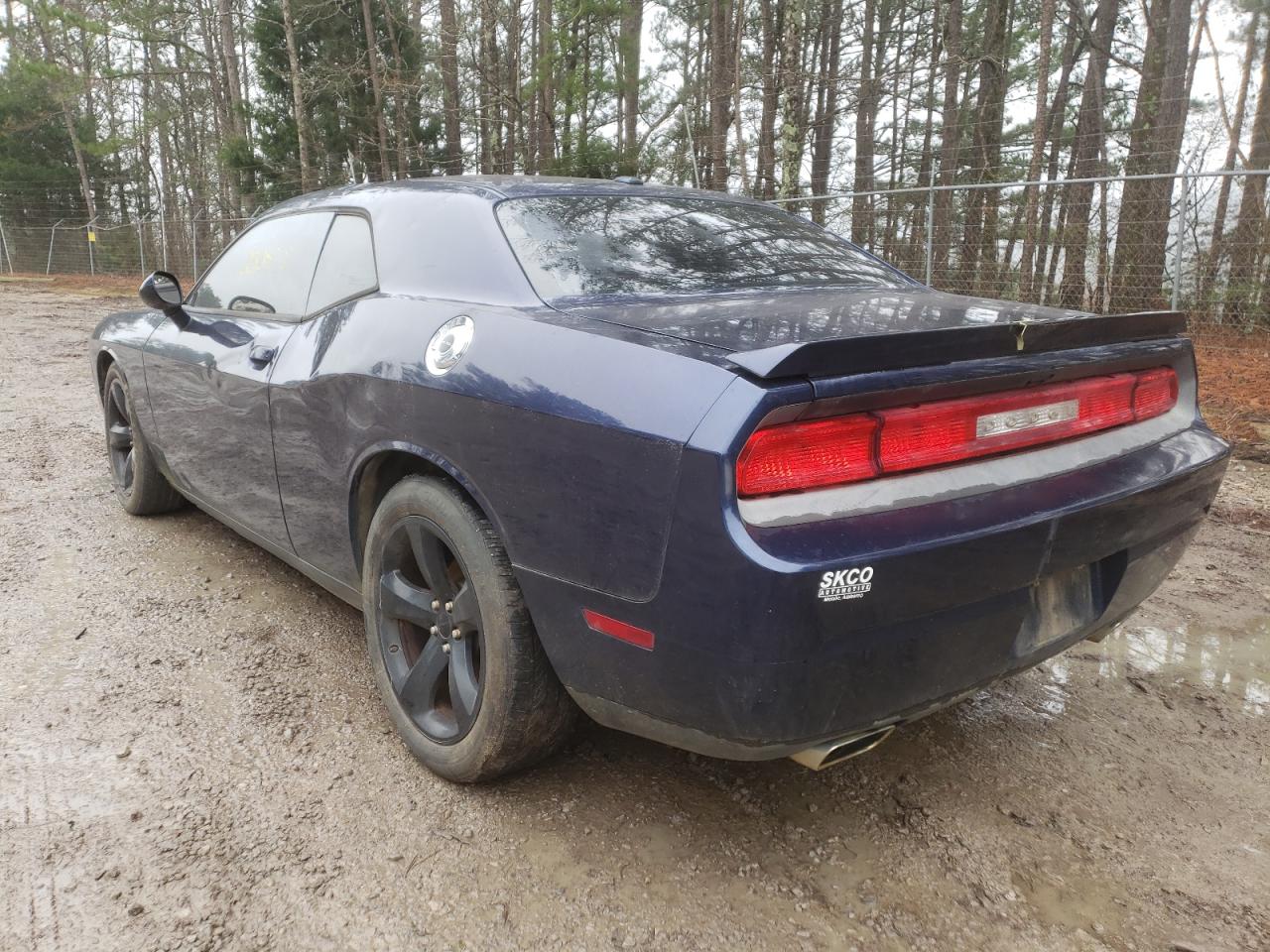 Photo 3 from auction – 2013 DODGE CHALLENGER with VIN 2C3CDYAG7DH653491