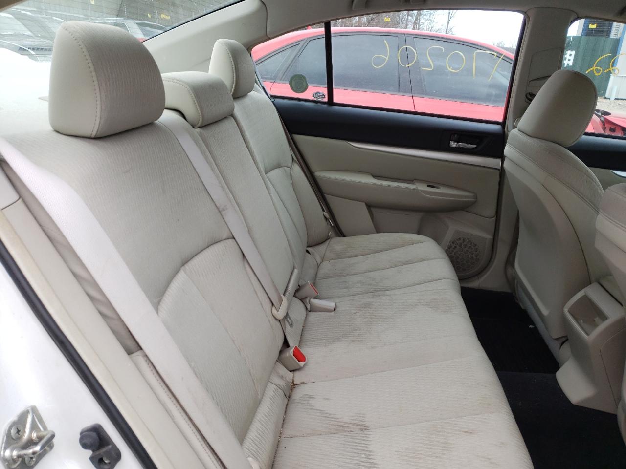 Photo 6 from auction – 2011 SUBARU LEGACY 2.5 with VIN 4S3BMBC66B3230765