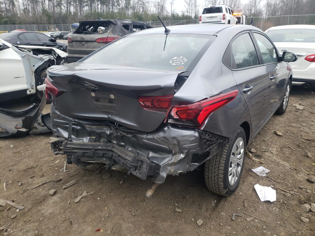 Photo 9 from auction – 2018 HYUNDAI ACCENT SE with VIN 3KPC24A31JE029524