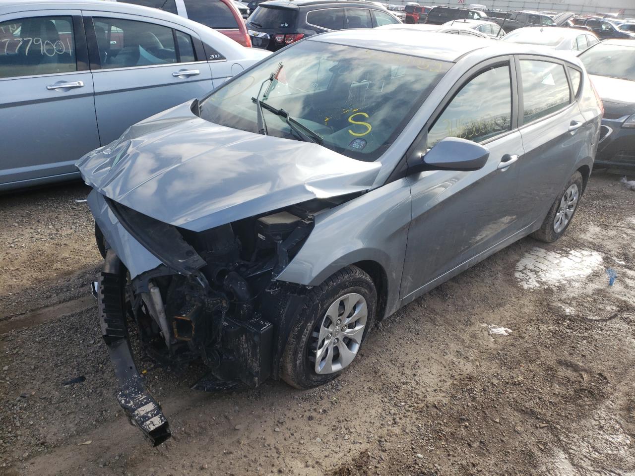 Photo 2 from auction – 2017 HYUNDAI ACCENT SE with VIN KMHCT5AEXHU359612