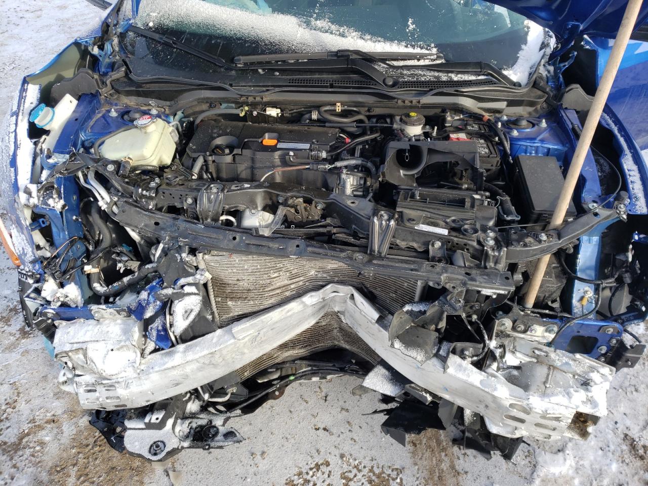 Photo 7 from auction – 2019 HONDA CIVIC LX with VIN 19XFC2F69KE212012