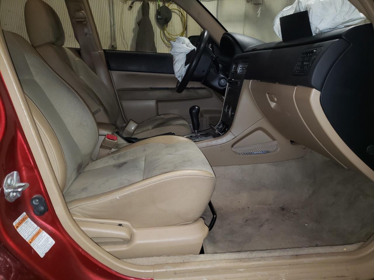 Photo 5 from auction – 2005 SUBARU FORESTER 2 with VIN JF1SG63615H703547