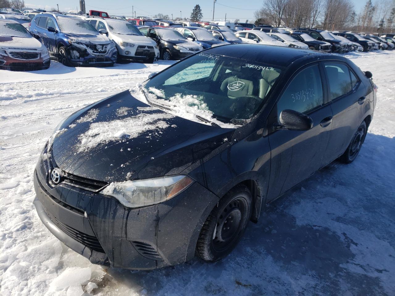 Photo 2 from auction – 2014 TOYOTA COROLLA L with VIN 2T1BURHE4EC199651