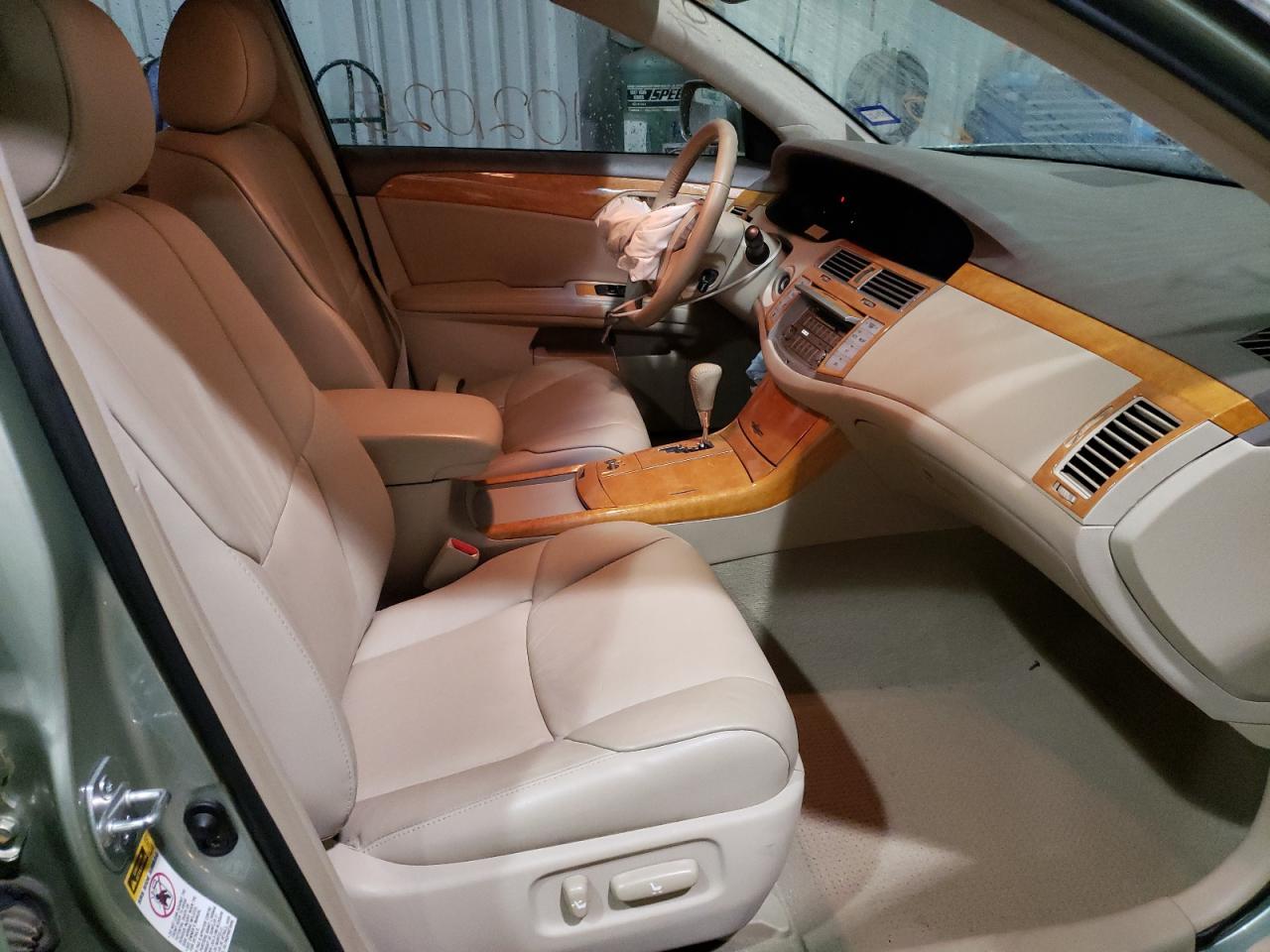 Photo 5 from auction – 2007 TOYOTA AVALON LIM with VIN 4T1BK36B57U168096