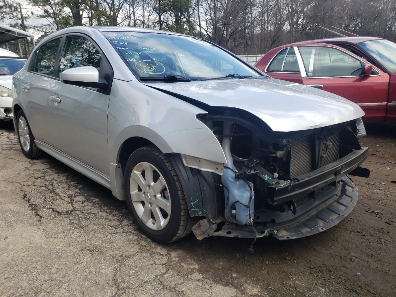 NISSAN SENTRA 2.0 2012 with VIN 3N1AB6AP1CL671569 - Photo from auction