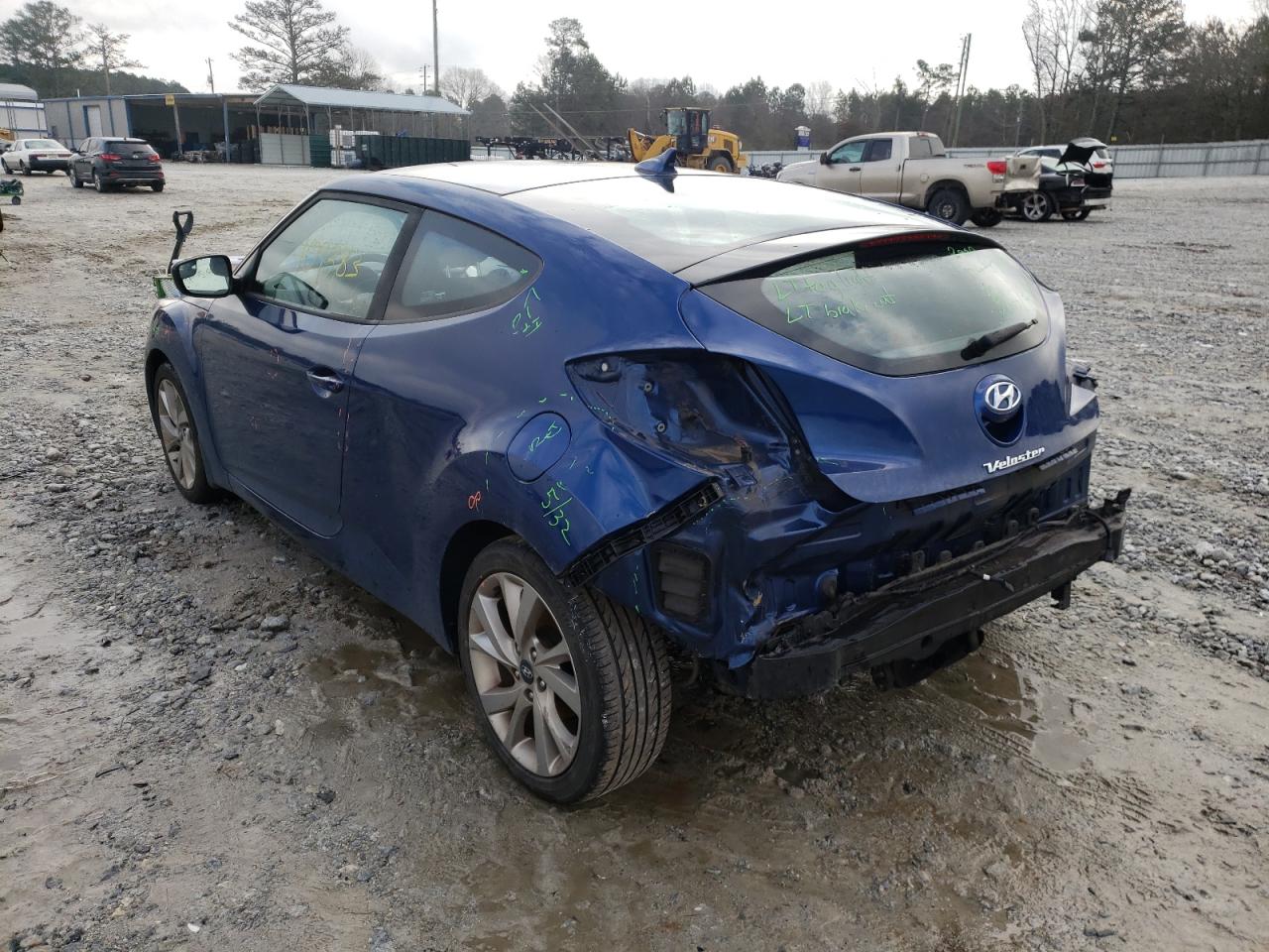 Photo 3 from auction – 2016 HYUNDAI VELOSTER with VIN KMHTC6AD0GU292014