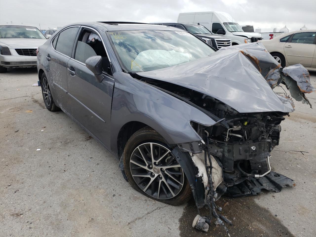 LEXUS ES 350 2016 with VIN JTHBK1GG0G2216620 - Photo from auction