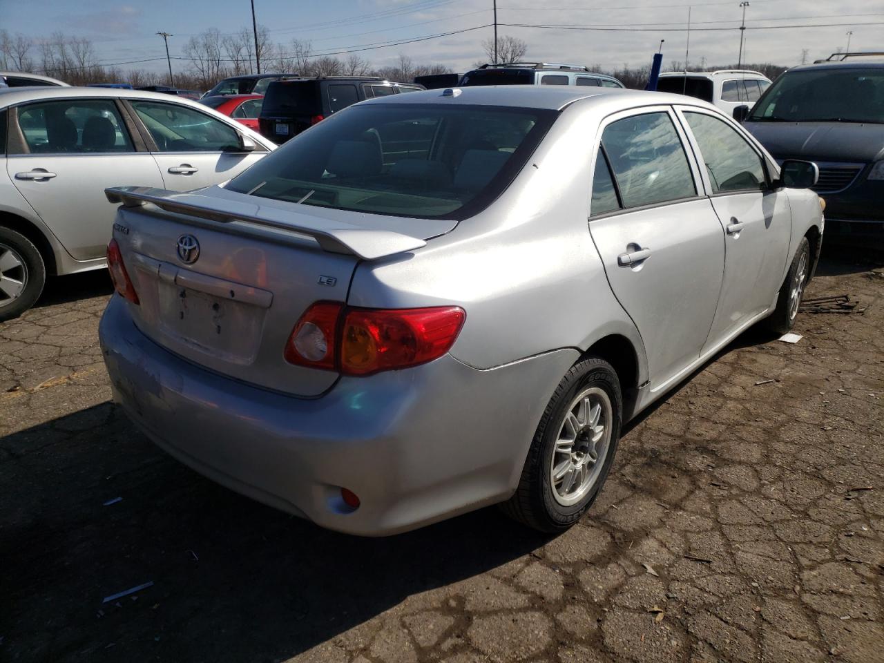 Photo 4 from auction – 2009 TOYOTA CORROLA LE with VIN JTDBL40E899049930