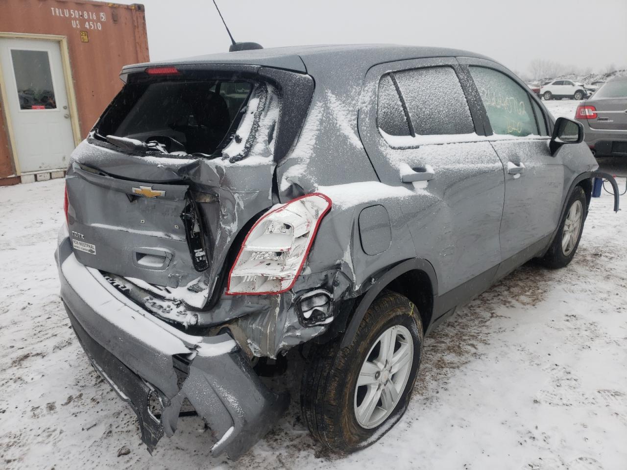 Photo 4 from auction – 2020 CHEVROLET TRAX LS with VIN 3GNCJKSB2LL136326
