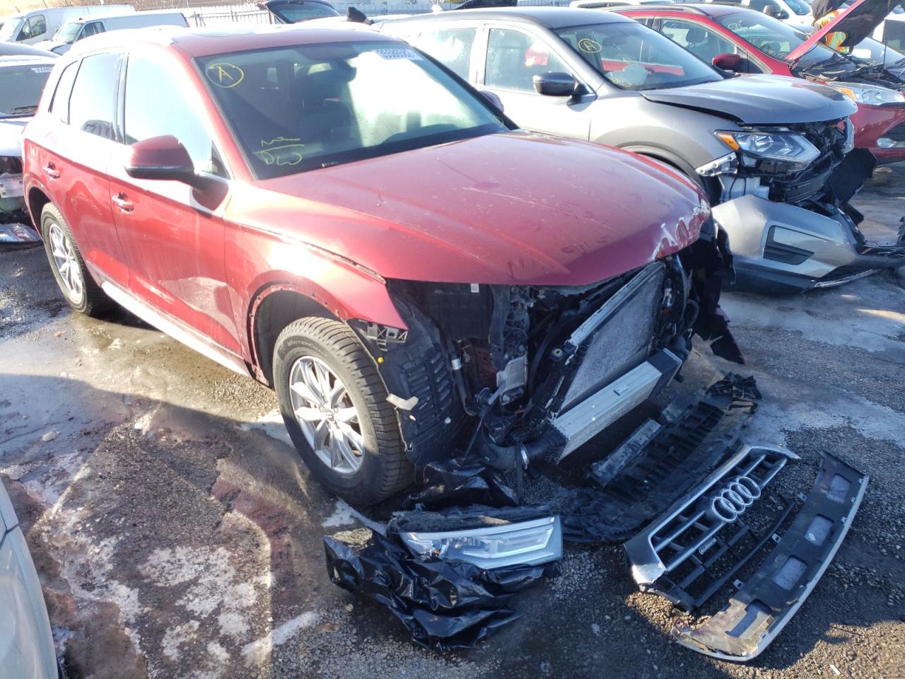 Photo 1 from auction – 2018 AUDI Q5 PREMIUM with VIN WA1BNAFY9J2152498