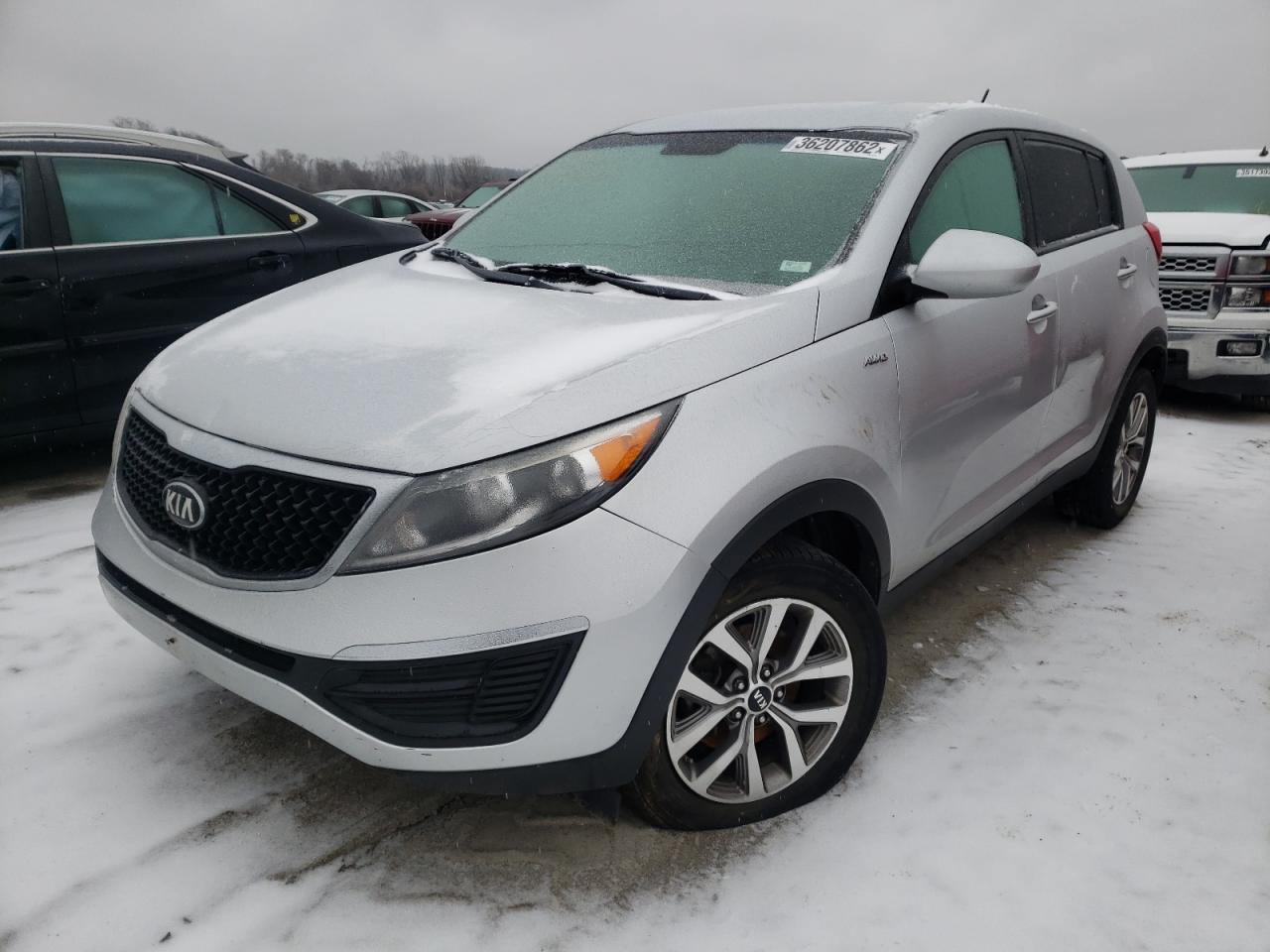 Photo 9 from auction – 2014 KIA SPORTAGE L with VIN KNDPBCACXE7556592