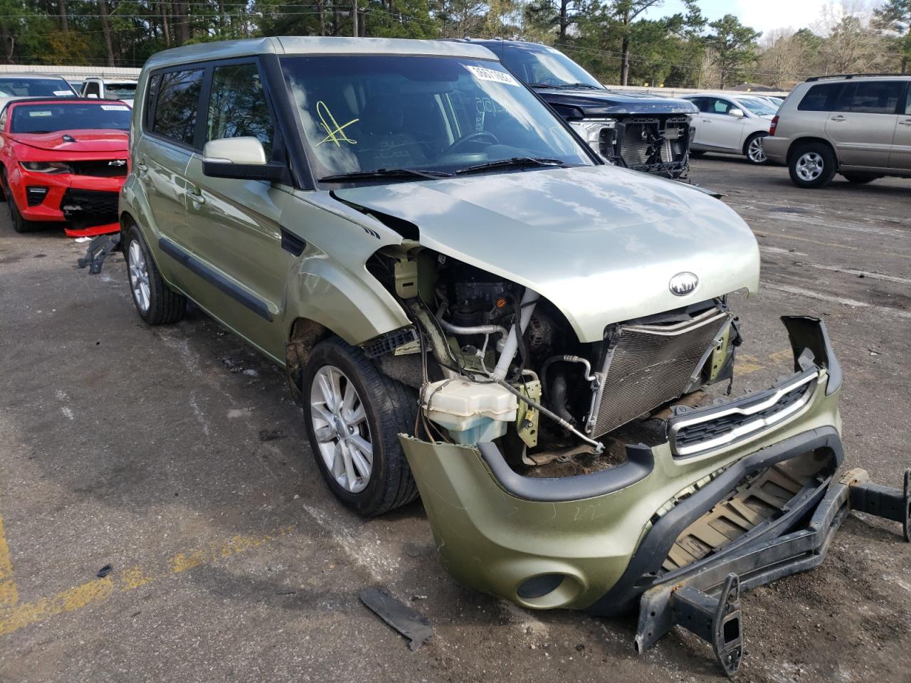 KIA SOUL 2013 with VIN KNDJT2A68D7599785 - Photo from auction