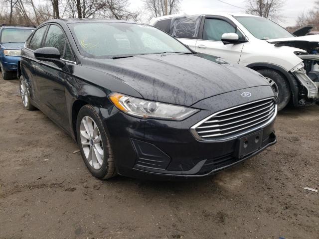 FORD FUSION SE 2019 with VIN 3FA6P0HD4KR247320 - Photo from auction