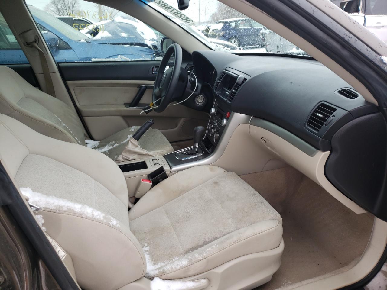 Photo 5 from auction – 2008 SUBARU OUTBACK 2. with VIN 4S4BP61C587324379