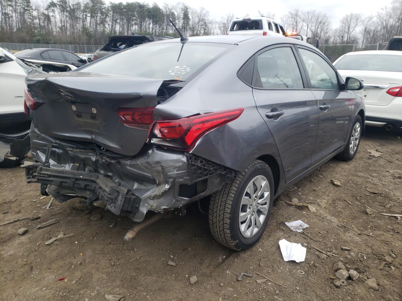 Photo 4 from auction – 2018 HYUNDAI ACCENT SE with VIN 3KPC24A31JE029524