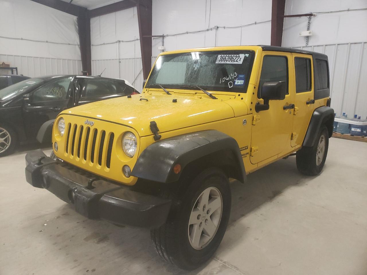 Photo 2 from auction – 2015 JEEP WRANGLER U with VIN 1C4BJWDGXFL547509
