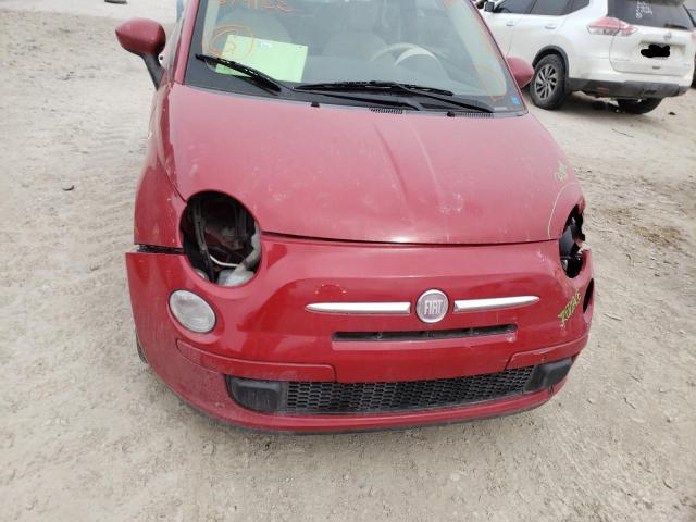 Photo 9 from auction – 2012 FIAT 500 POP with VIN 3C3CFFDR3CT379188