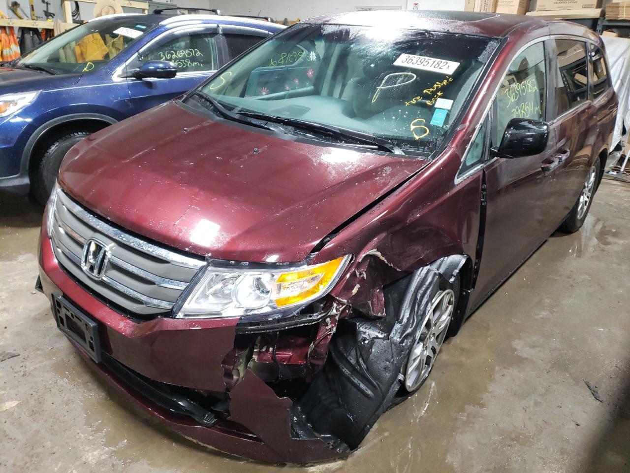 Photo 2 from auction – 2012 HONDA ODYSSEY EX with VIN 5FNRL5H69CB118462