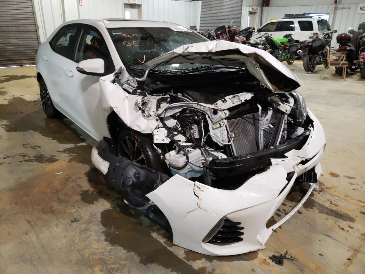 TOYOTA COROLLA L 2017 with VIN 2T1BURHE3HC773015 - Photo from auction