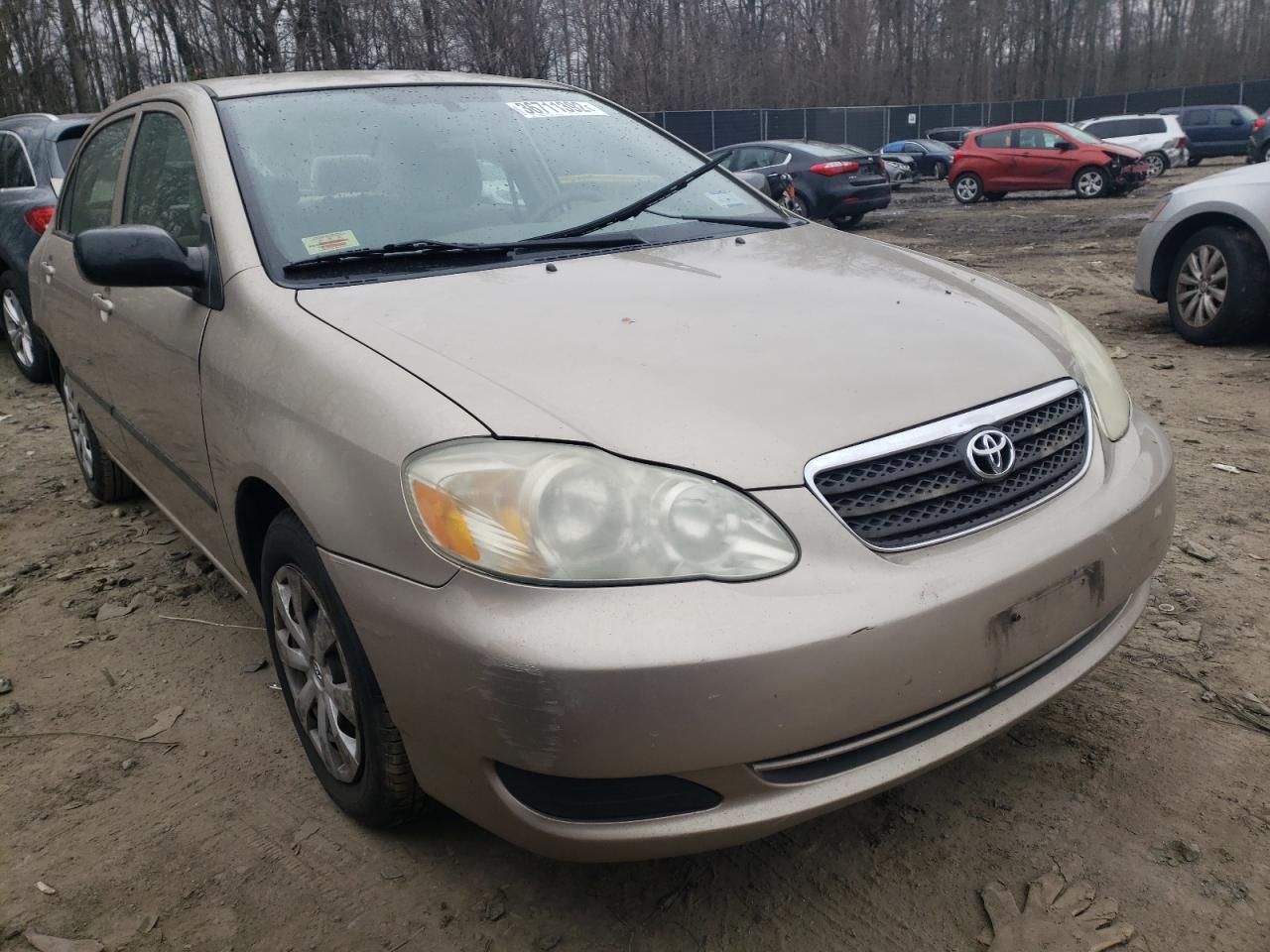 TOYOTA COROLLA CE 2007 with VIN 2T1BR32E17C791681 - Photo from auction
