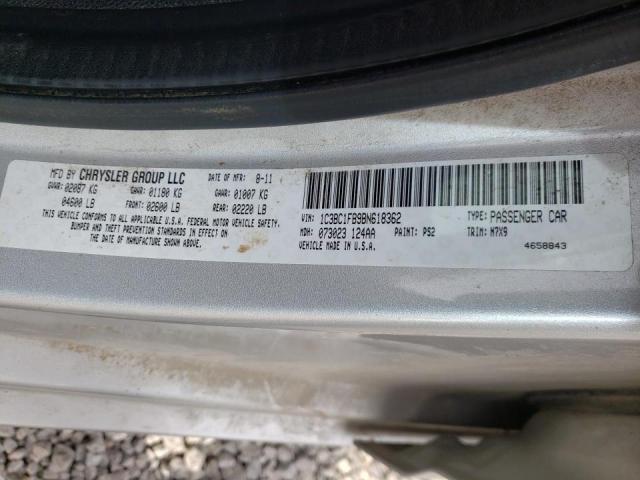 Photo 10 from auction – 2011 CHRYSLER 200 with VIN 1C3BC1FB9BN618362