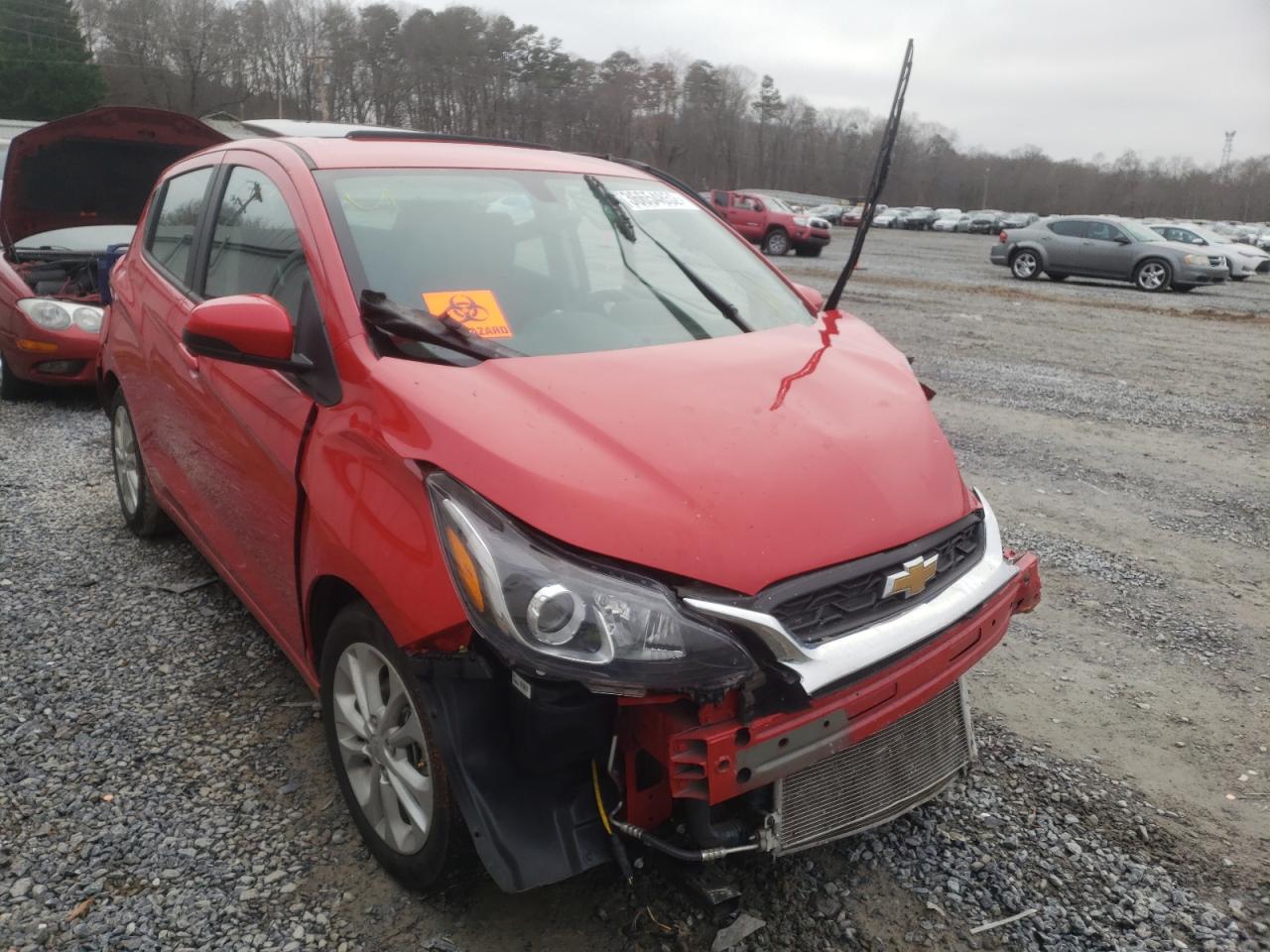 CHEVROLET SPARK 1LT 2020 with VIN KL8CD6SA3LC476457 - Photo from auction